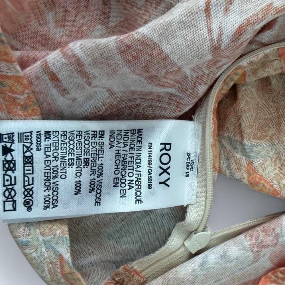 Nwt roxy floral button down tank - Picture 10 of 10